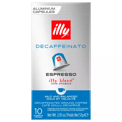 Cafea capsule Illy Espresso Blend Decofeinizata, 10 bucati